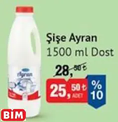 DOST ŞİŞE AYRAN DOST ŞİŞE AYRAN